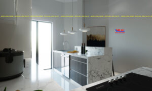 Tủ bếp Acrylic ML 84 Thiết kế nội thất bếp