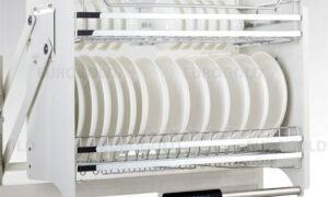 Giá bát đĩa nâng hạ inox EuroGold
