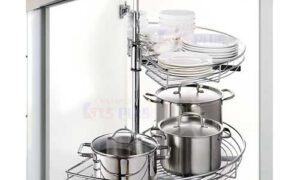 Mâm xoay inox 1/2 Eurokits
