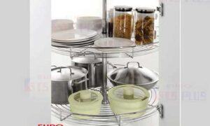 Mâm xoay inox mở toàn phần Eurokits