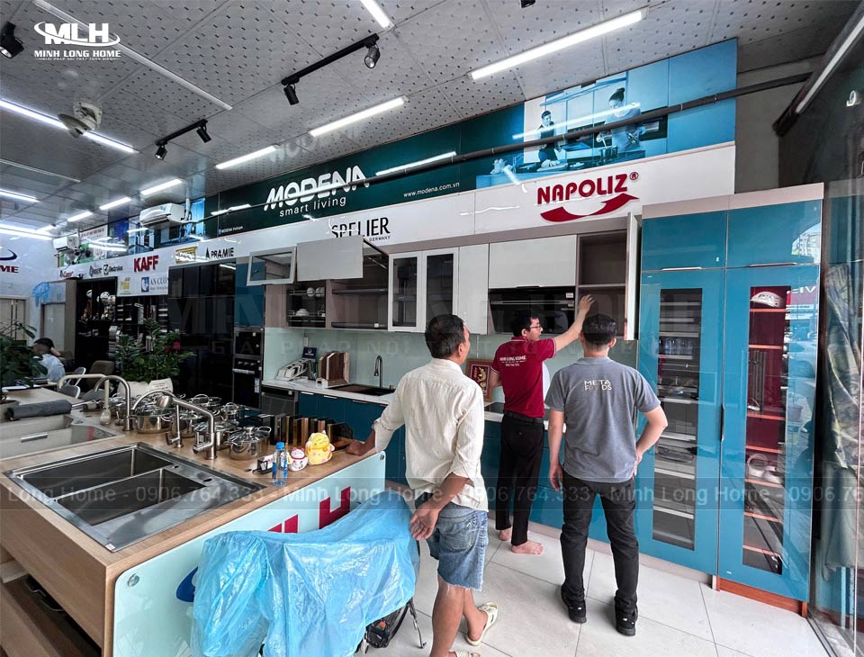 Thi công tủ bếp An Cường