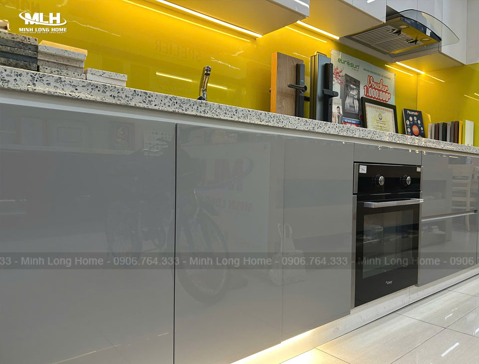 Cấu tạo tủ bếp nhựa Acrylic