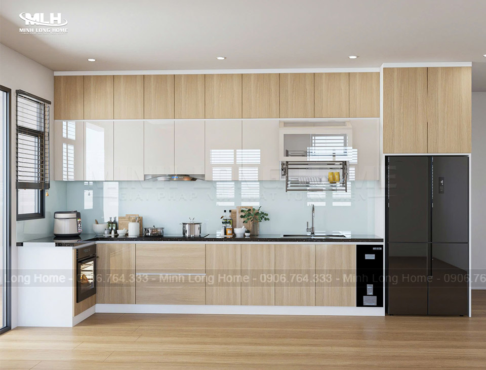 Tủ bếp nhựa được đánh giá là giải pháp tủ bếp tối ưu toàn diện