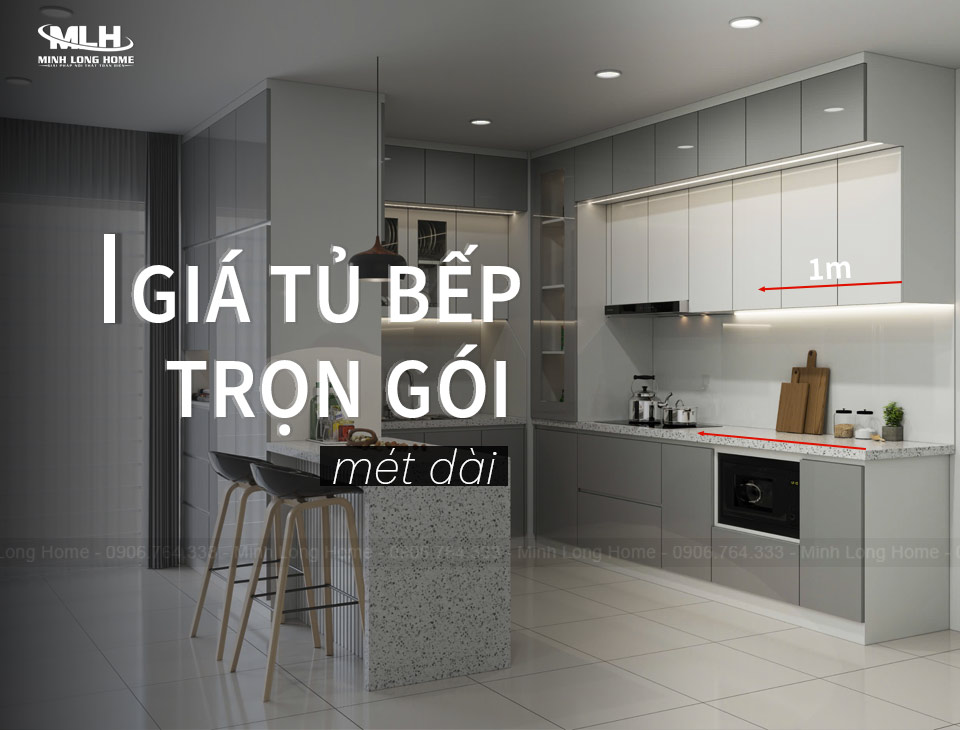 Bảng báo giá tủ bếp trọn gói TPHCM mới nhất 2025 Giá tủ bếp trọn gói tphcm mới nhất