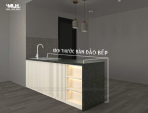 Kích thước đảo bếp tiêu chuẩn chính xác nhất Xác định kích thước đảo bếp