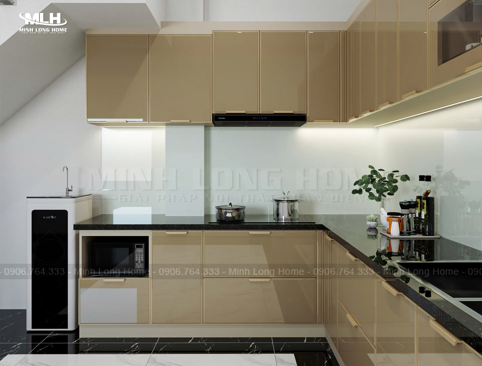 Tủ bếp hợp kim nhôm Tủ bếp hợp kim nhôm là gì