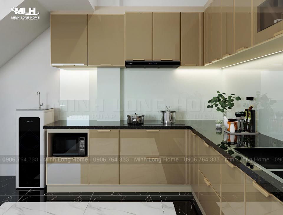 Tủ bếp hợp kim nhôm Tủ bếp hợp kim nhôm