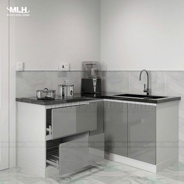 Tủ bếp mini Tủ bếp mini phòng trọ