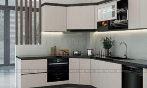 Tủ bếp nhựa Melamine