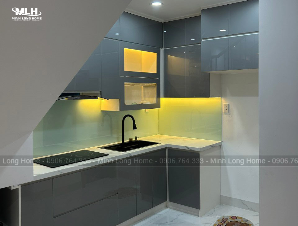 Tủ bếp nhựa acrylic có bền không? Ưu điểm và hạn chế cần biết Hạn chế của tủ bếp nhựa Acrylic