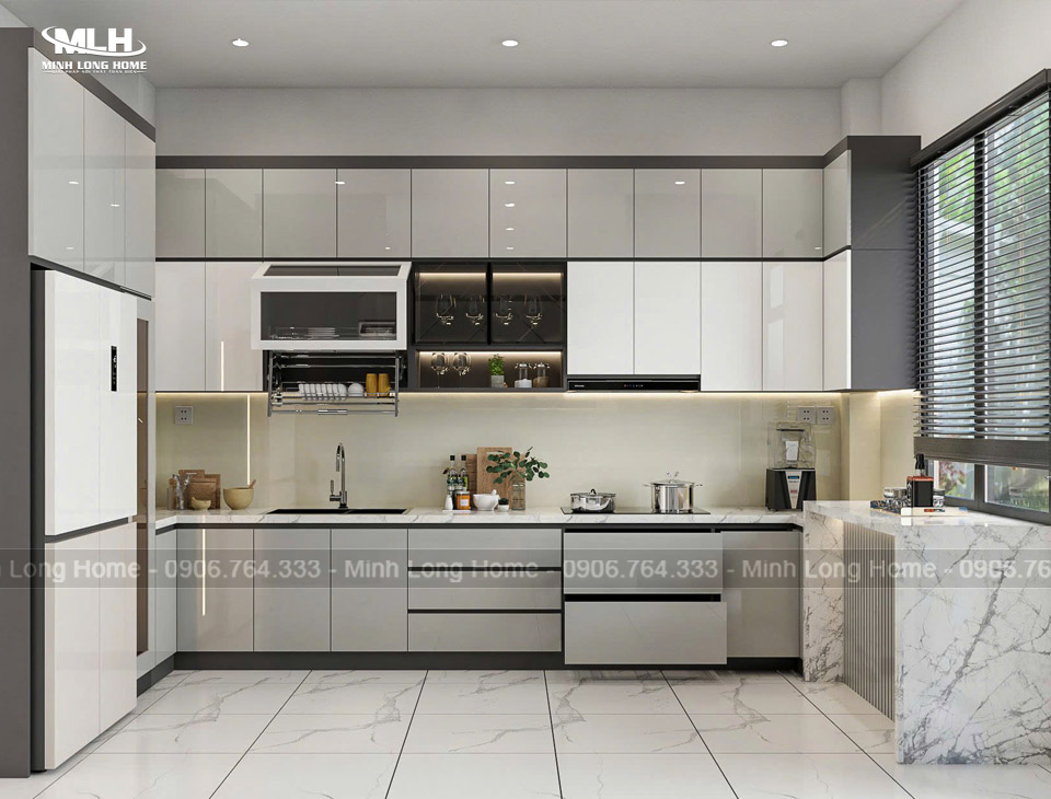 Tủ bếp nhựa acrylic có bền không? Ưu điểm và hạn chế cần biết Có nên chọn tủ bếp nhựa Acrylic không