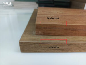 Phân biệt Melamine và Laminate với 3 cách đơn giản Phân biệt Melamine và Laminate qua đường line của ván