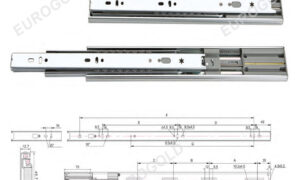 Ray trượt tủ bếp