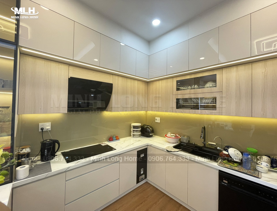 Vì sao nên chọn tủ bếp MDF