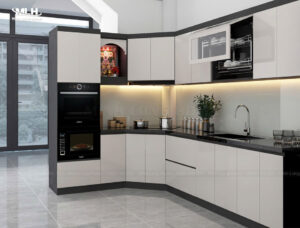 Chọn tủ bếp theo diện tích nhà bếp để tối ưu công năng