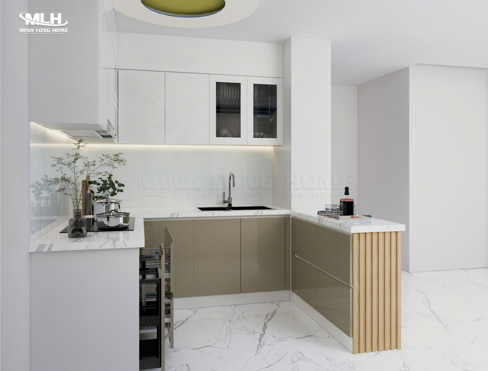 So sánh tủ bếp MDF và HDF nên chọn loại nào cho không gian bếp hoàn hảo? Tủ bếp HDF chịu lực chống ẩm tốt hơn MDF