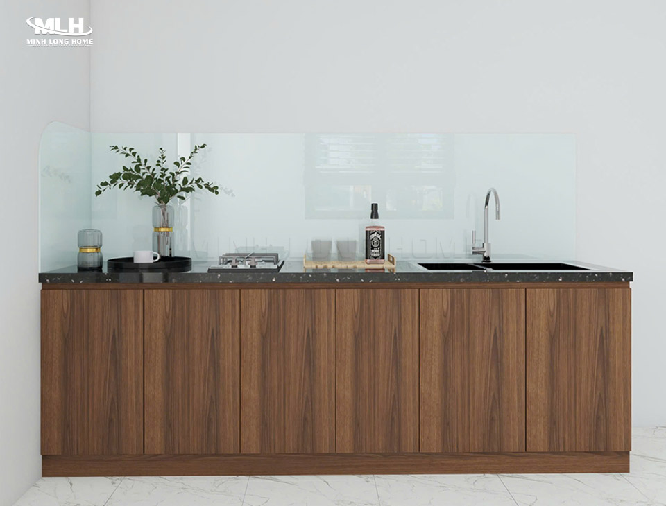 Sự khác biệt giữa tủ bếp trên và tủ bếp dưới Tủ bếp dưới là hệ tủ cố định chịu được trọng tải lớn