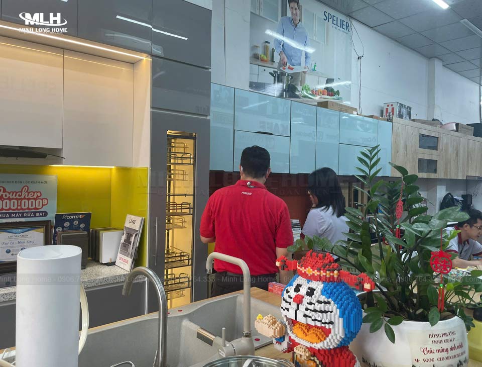 Cách phối màu tủ bếp đẹp và hài hòa với nội thất Tủ Bếp Minh Long cung cấp giải pháp tủ bếp trọn gói, thiết kế phối màu tủ bếp đẳng cấp