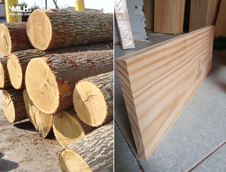 Phân biệt gỗ tự nhiên thật và gỗ ghép Gỗ tự nhiên thật là gì