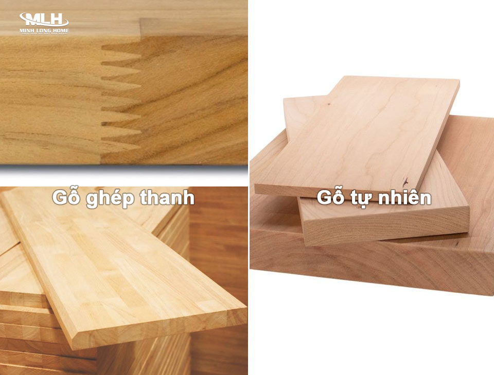 Phân biệt gỗ tự nhiên thật và gỗ ghép Phân biệt gỗ tự nhiên thật và gỗ ghép