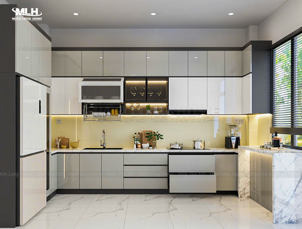 Tủ bếp thông minh là gì? Những tính năng đáng giá bạn nên biết Tủ bếp thông minh là gì