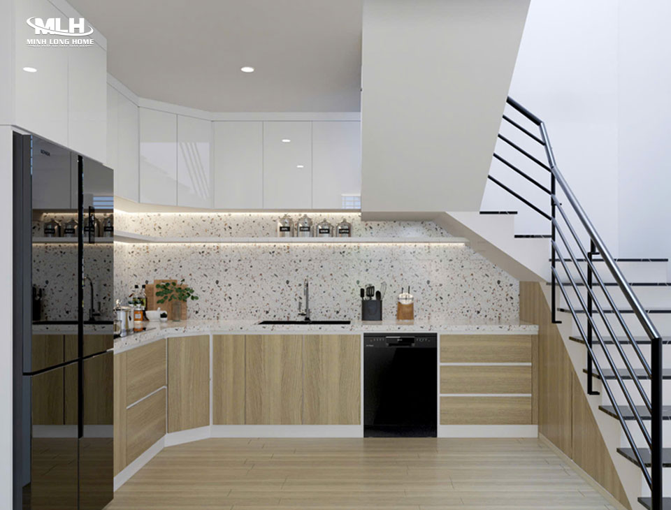 So sánh tủ bếp MDF và HDF nên chọn loại nào cho không gian bếp hoàn hảo? Ưu điểm tủ bếp gỗ mdf