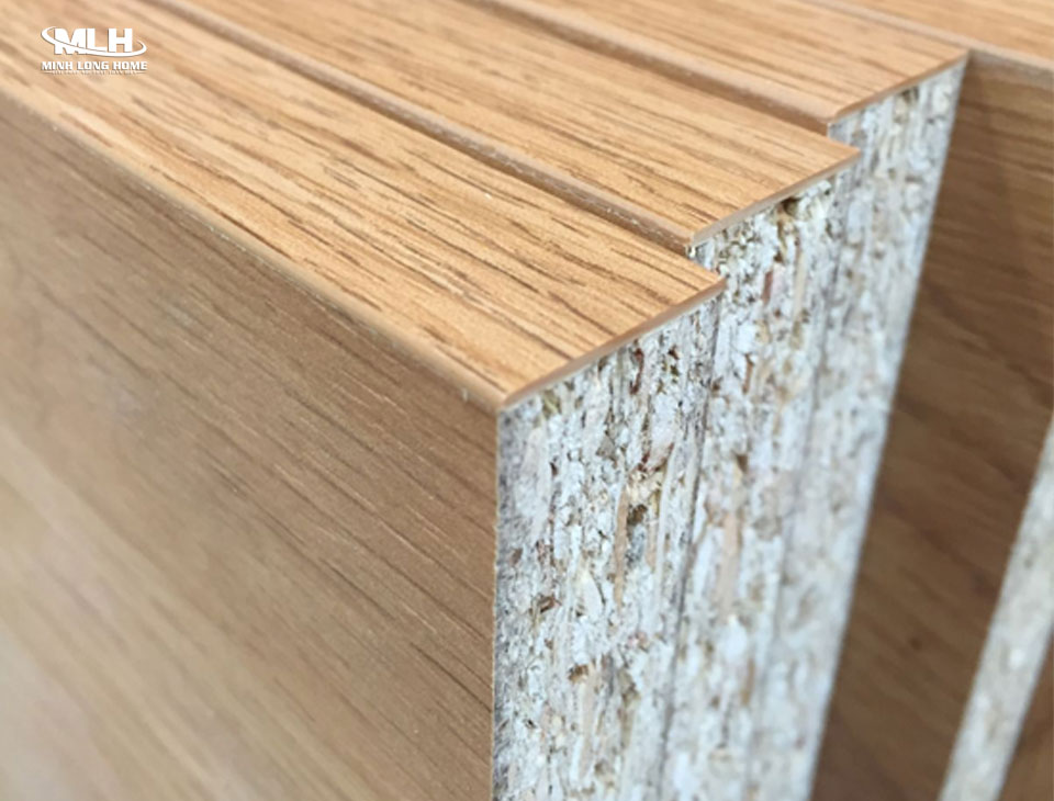 Tủ bếp gỗ công nghiệp phong cách hiện đại Ván gỗ MFC phủ Melamine vừa thẩm mỹ vừa tiết kiệm chi phí