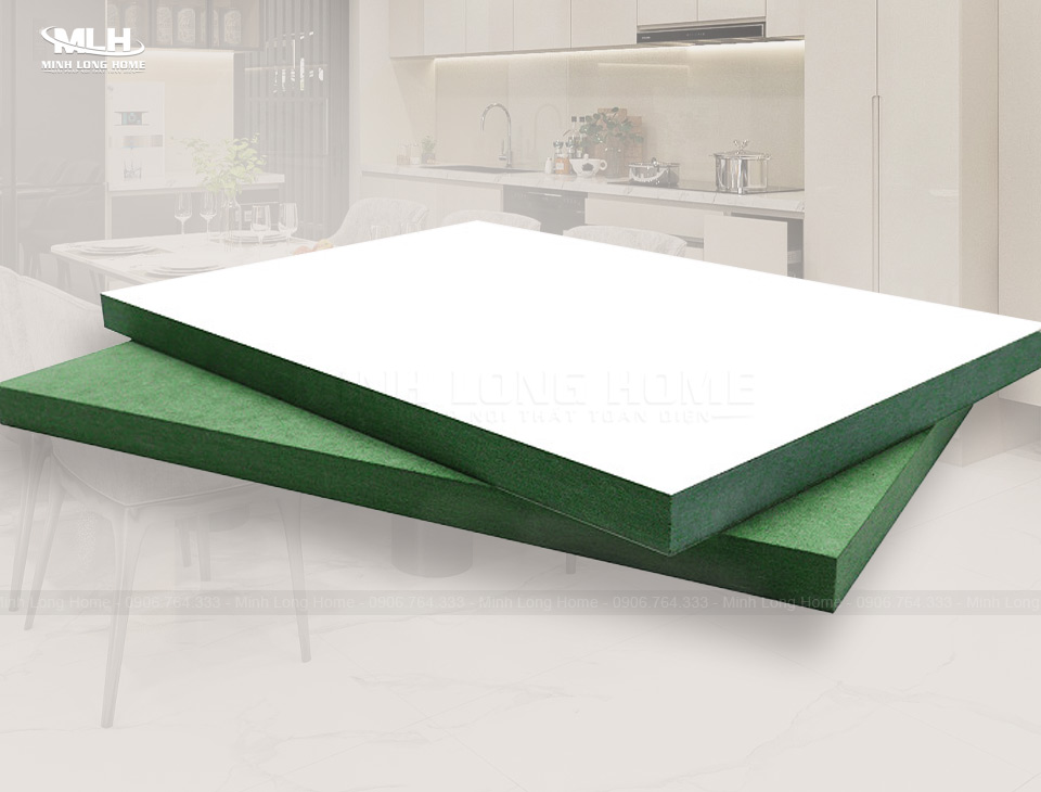 Tủ bếp gỗ công nghiệp có chống mối mọt không? Gỗ công nghiệp MDF được tạo nên tự sợi cenluse mịn trộn keo và nén chặt thành ván gỗ