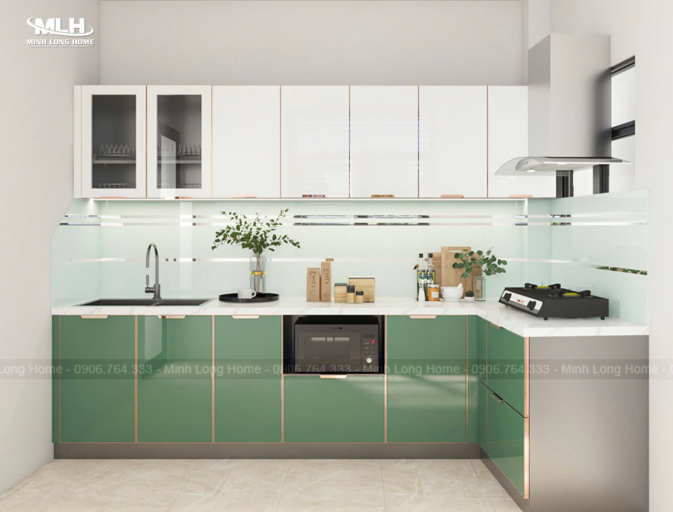Tủ bếp inox 304: Phân loại và báo giá chi tiết (cánh kính, Acrylic, Melamine…) Giá tủ bếp inox 304 chỉ từ 5.000.000 vnđ/mét dài