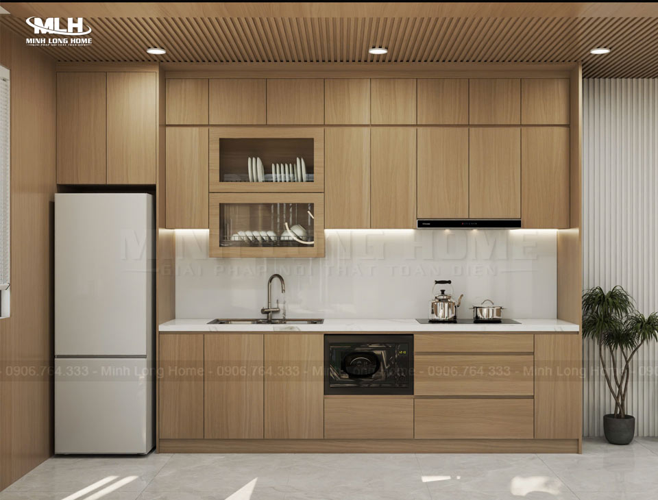 So sánh tủ bếp nhựa Acrylic và Picomat nên chọn loại nào? Nhận biết tủ bếp nhựa Picomat