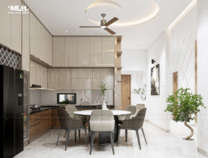 Thiết kế thi công tủ bếp inox nhà anh Nam Gia Định TPHCM