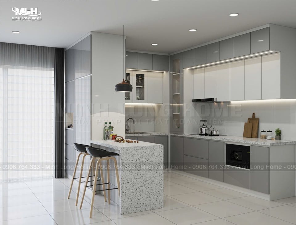 Chọn xu hướng thiết kế tủ bếp