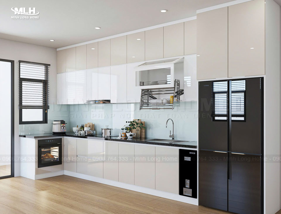 Phong cách thiết kế tủ bếp thịnh hành năm nay