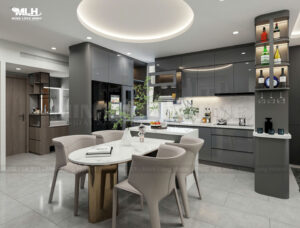 Xu hướng thiết kế tủ bếp