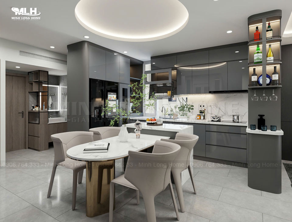 Xu hướng thiết kế tủ bếp