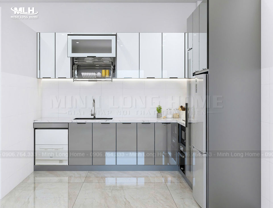 Tủ bếp inox 304 tại TPHCM