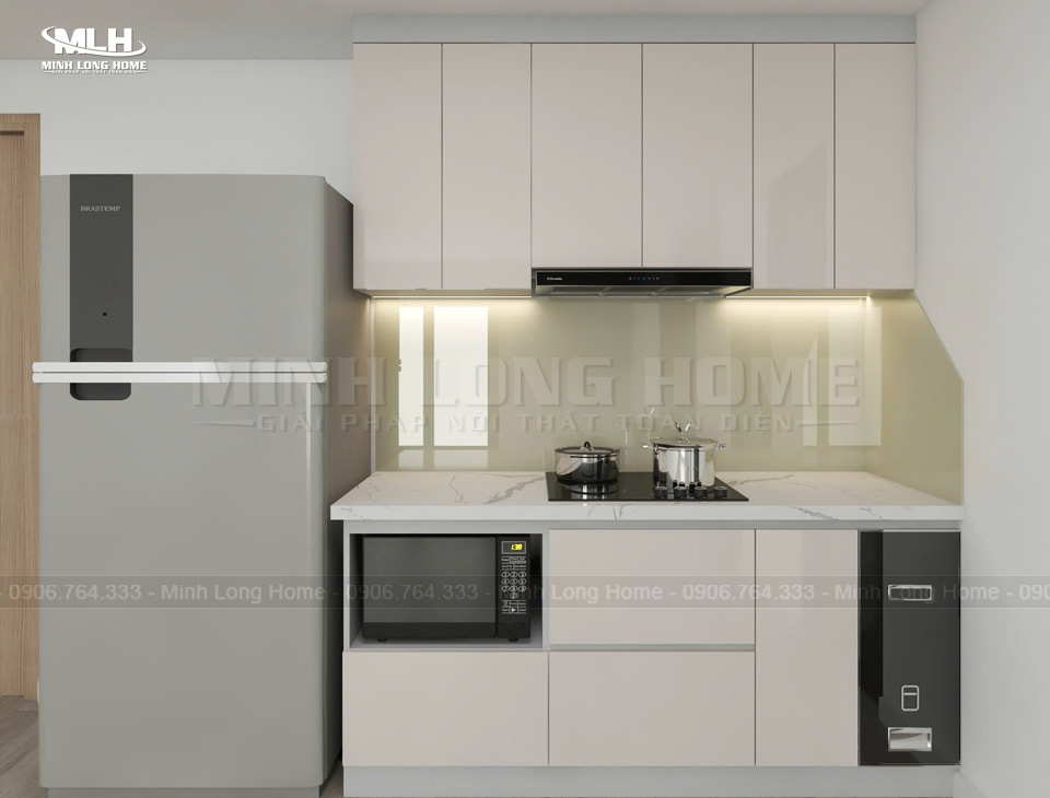 Tủ bếp nhựa Melamine