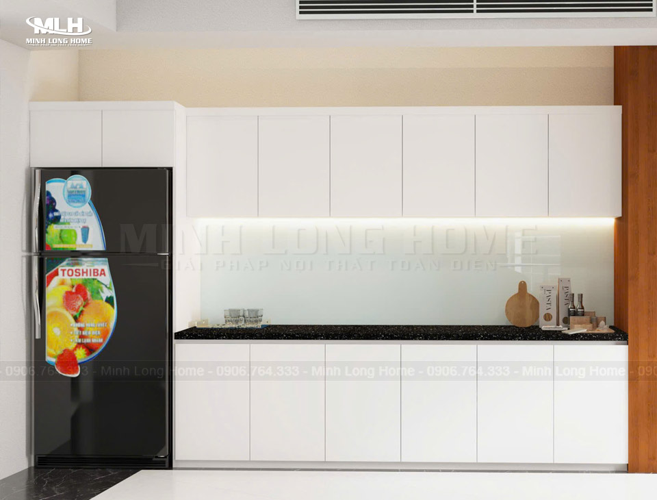 Tủ bếp nhựa Melamine