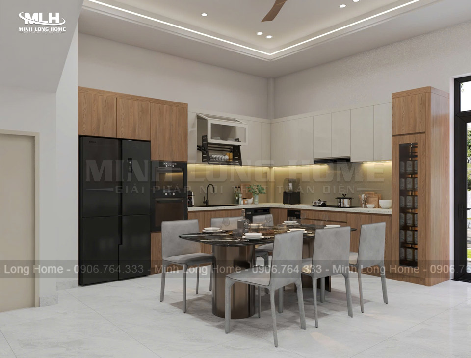 Dự án tủ bếp nhựa anh Định Tây Ninh