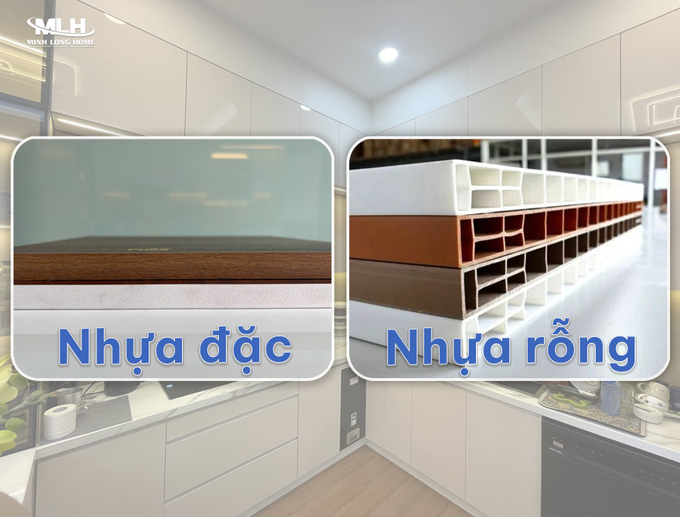 Tủ bếp nhựa có những loại nào