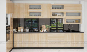 Tủ bếp nhựa Acrylic Tủ bếp nhựa Acrylic