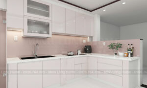 Tủ bếp nhựa Acrylic Tủ bếp nhựa Acrylic